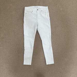 Michael Kors Skinny Ankle Denim Jeans White Women’s Size 6